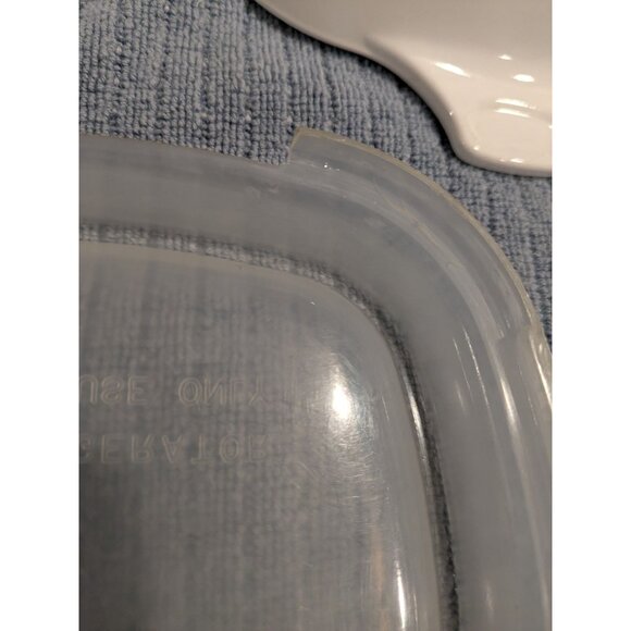 CorningWare Blue Cornflower set 4 Petite Pans P-41 & P-41-B Plastic Lid - Picture 6 of 16